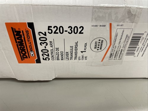 520-302 Dorman OE Solutions Control Arm With Ball Joint Assembly Free Shipping - Imagen 6 de 8
