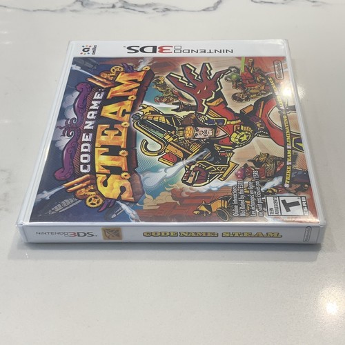 Code Name: S.T.E.A.M. STEAM (Nintendo 3DS, 2015) Brand New Factory SEALED - Picture 3 of 10
