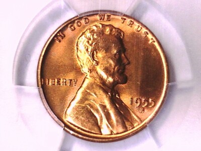 1955 S Lincoln Wheat Cent Penny PCGS MS 66 RD 38959516 | eBay
