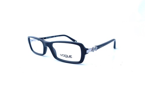 New VOGUE Frames Womens RX Eyeglasses Shiny Black VO 2673 W44 50 16 130 Acetate - Picture 2 of 9
