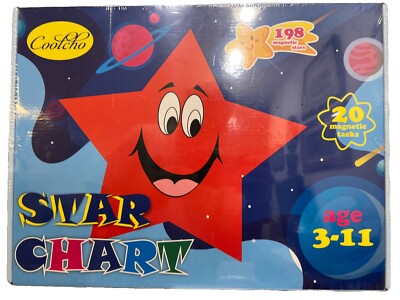 Star Chart Good Behavior Chart Toys Behavior Issue Educational Fun Kids Learning