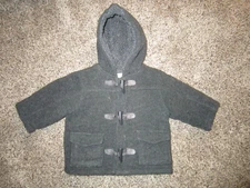 THE CHILDREN'S PLACE FUZZY FULL ZIP JACKET 12 MONTHS