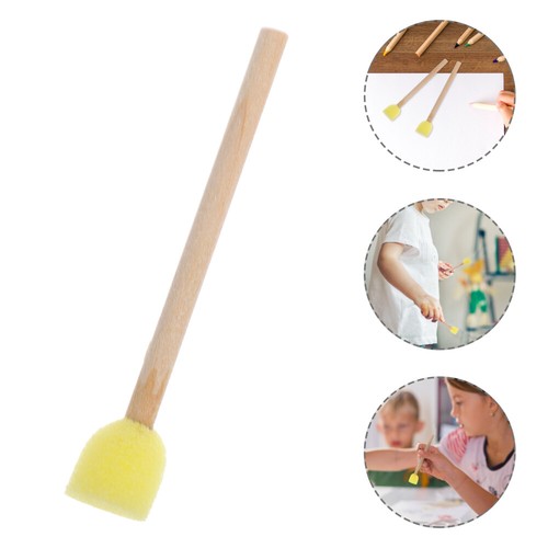 Shipenophy Pinceaux de peinture en éponge 47 pièces bricolage enfants Shipenophy Pinceaux de peinture en éponge 47 pièces bricolage enfants