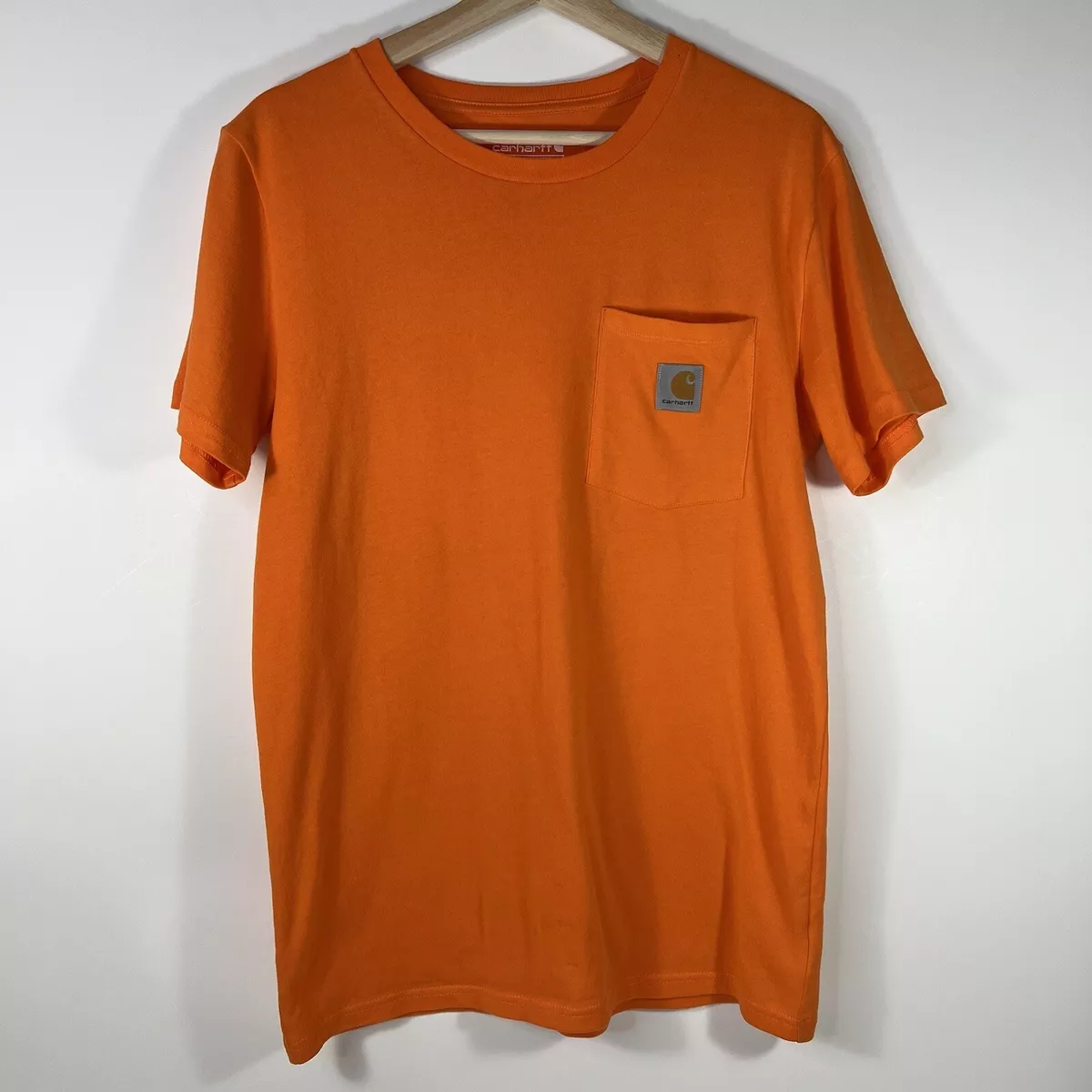Carhartt t best sale shirt orange