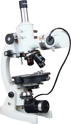Basic Geology Polarising Microsope w Reflected & Transmitted Light for Ores