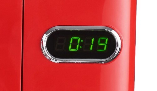 Wolkenstein MW720 FRW Mikrowelle rot RETRO 700Watt 20l nostalgie - Bild 5 von 7