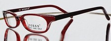Vintage Originale GUESS GU446 BU eyeglasses NEW 49-17-140 Plastic Burgundy 1990s