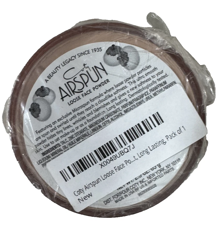 (4 Pack) Coty Airspun Loose Face Powder Honey Beige Light Peach Tone Loose - Image 3 of 4