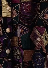 womans blazer geometric design