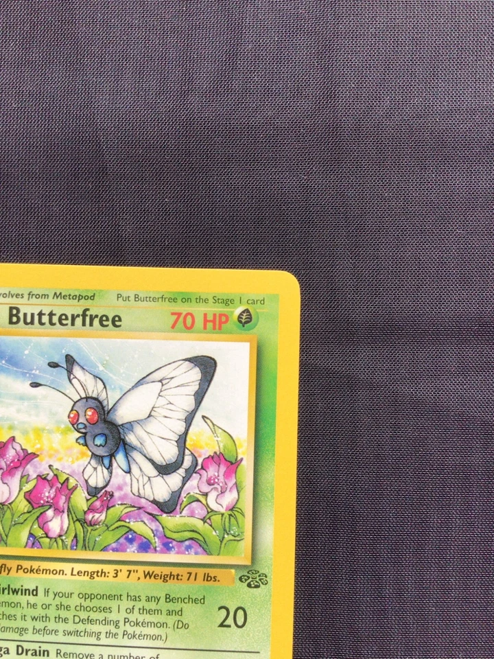 Pokemon Cards: Jungle 1st Edition Uncommon: Butterfree 33/64 - Image 3 of 4