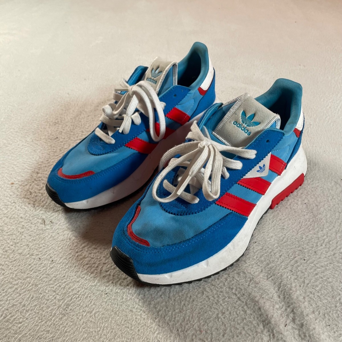 Adidas Retropy F2 Shoes Youth 7 Blue App Sky Rush Vivid Adidas Retropy F2 Shoes Youth 7 Blue App Sky Rush Vivid