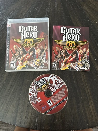 PlayStation 3 PS3 Game Guitar Hero Aerosmith CIB Complete In Box