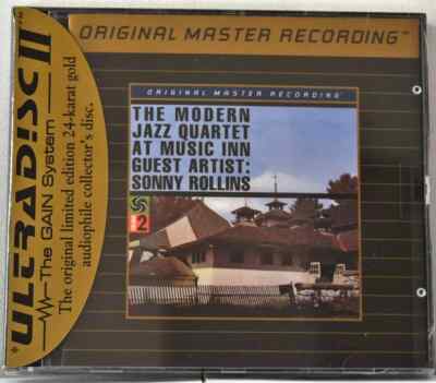 Modern Jazz Quartet Sonny Rollins MOBILE FIDELITY MFSL 24K GOLD UDCD 632 SEALED