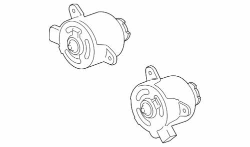 Genuine GM 2004-2012 Chevrolet Pontiac Saturn Engine Cooling Fan Motor 20757663 - Bild 1 von 2