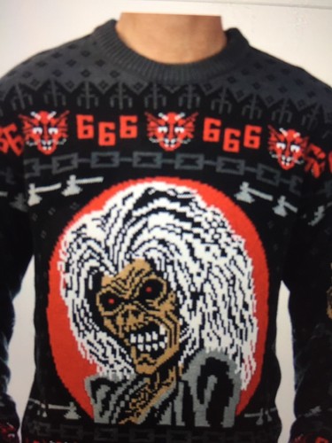 Iron Maiden Ugly Christmas Sweater 