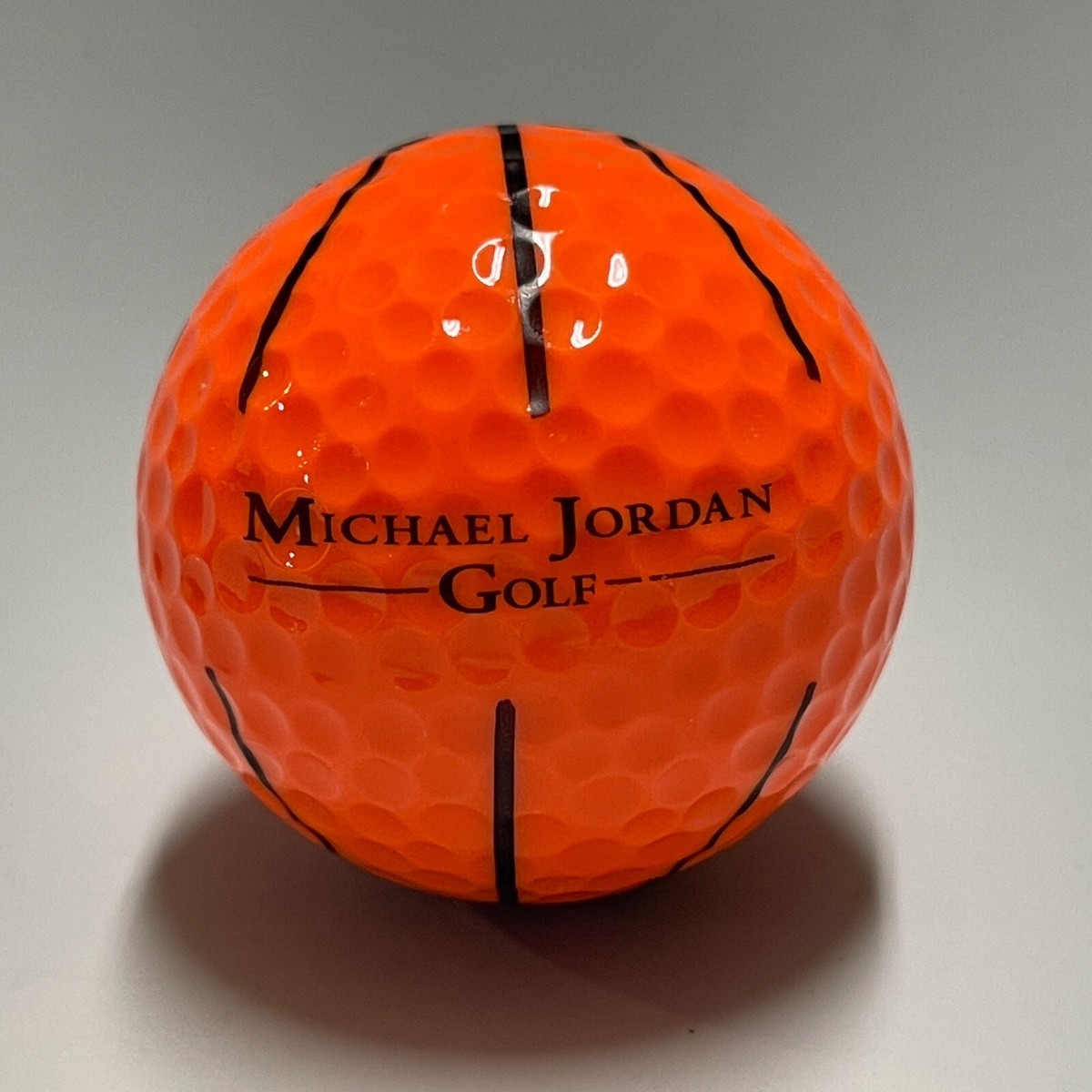 Michael Jordan Golf Balls Basketball Orange #23 Set of 3 '90