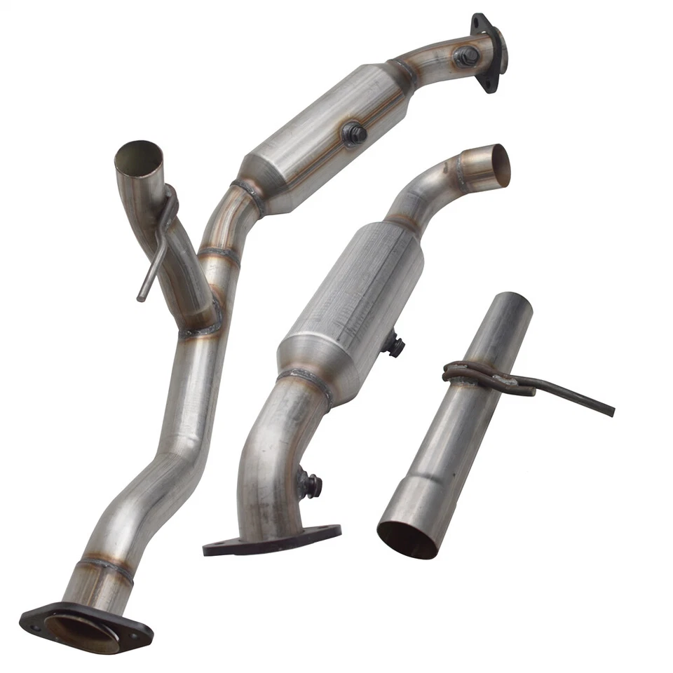 Y Pipe Catalytic Converter Set EPA Both Sides For 2009-2014 Ford F150 5.0L 5.4L - Imagem 2 de 4