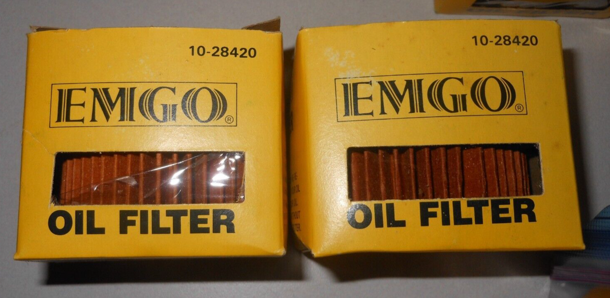 NOS Emgo Oil Filter Fits: Yamaha Honda Kawasaky Triumph 10-28420