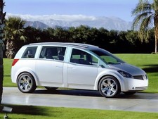 Cars nissan quest concept Desk Mat Stitched