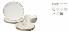 Lenox 886123 Trianna White 12 Piece Set