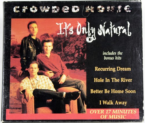 Crowded House - Its Only Natural (CD 1991) Australia Rock Pop Indie Radio Hits - 第 1/3 張圖片