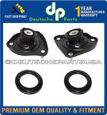 PORSCHE 911 997 C4 4S FRONT Suspension Strut Shock Mount Mounts + Bearings SET 4