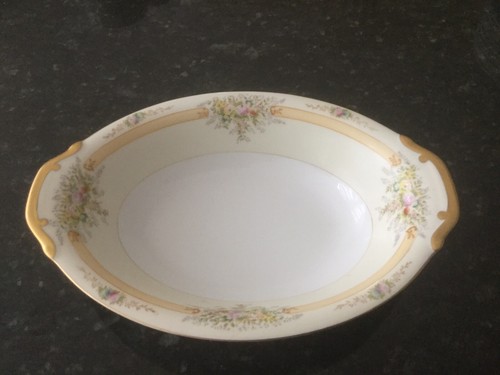 Antique 1930’s Meito China MEI352 hand painted 8 Piece Serving set - Picture 7 of 9