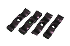 Black Turn Button Catch Thumb Latch For Rabbit Hutch Shed Door 50mm Pack of 4