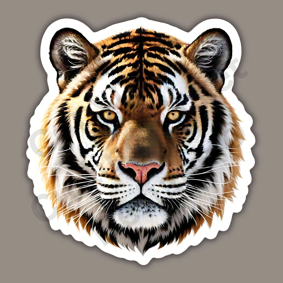 Pegatinas Y Calcomanías De Diseño De Tigre Para Parachoqu De Ventanas De Coche, Decoración De Animal Salvaj, Calcomanías De Vinilo Para Coche, Accorios - AliExprs