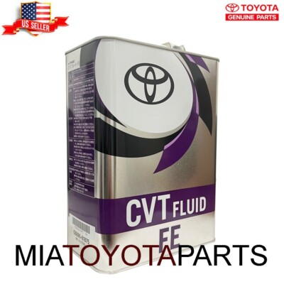 Genuine Toyota CVT FE Fluid Transmission Oil 4L OEM 08886-81875