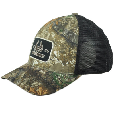 Realtree Edge 1986 Mesh Trucker Camouflage Blank Outdoors