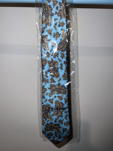 T.M. LEWIN SPACED PAISLEY 100% SILK TIE BNWT RRP £35 - AMAZING COLOURS tm
