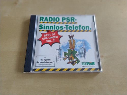 Radio PSR – Sinnlos-Telefon. Best Of Opa Unger - Vol. 2 CD Comedy - Bild 1 von 3