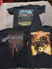 Size Large Amon Amarth T Shirts Used