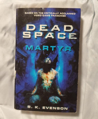 DEAD SPACE ''Martyr'' Paperback 1st Edition 1st Printing Video Game Horror Sci-Fi