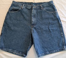 Men's Vintage Wrangler Denim Jean Shorts Size 38