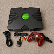 Original Xbox Console New Capacitors/DVD Belt Fully Reconditioned + ALL Cords!