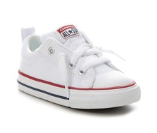 Converse Chuck Taylor All Star Street Sneakers - White / Garnet / Navy - Toddler