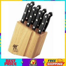 ZWILLING TWIN Gourmet Classic 9-pc Steak Knife Block Set