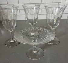 Dorflinger Kalana Lotus Lily Wine Glass Bryce...