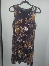 Karen Kane A Line Dress Sz M Beachy Bohemian Vacation Summer 