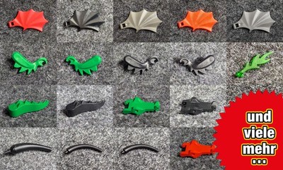 LEGO Drachen Flügel Kopf Arm Schwanz usw. - Drache Krokodil Drachenflügel - X2