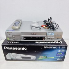 Panasonic NV-SV100 Video Cassette Recorder Digital TBC S-VHS Maintenance complet