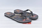 Womens Havaianas Classic Nature Flip-Flop Sandals Black Size 7/8 (EU 39-40)