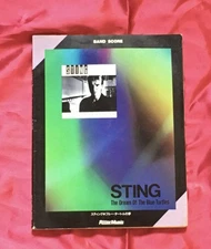 Sting Band Score The Dream of the Blue Turtles Japan Edition Rittor Music Used