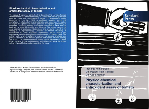 Physico-Chemical Characterization And Antioxidant Assay Of Tomato Dash (U. A.)-image