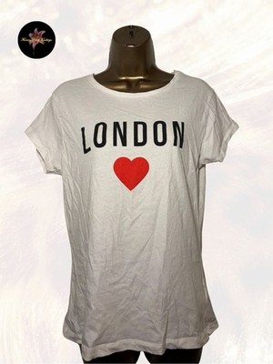 Primark London Heart Graphic Tee