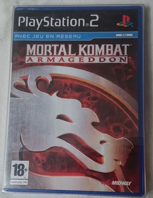 Mortal Kombat Armageddon Sealed France Playstation 2 Black Label Ps2 PAL