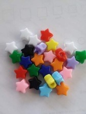 Beautiful colors of Star Pony Beads, 25Pcs VBE4