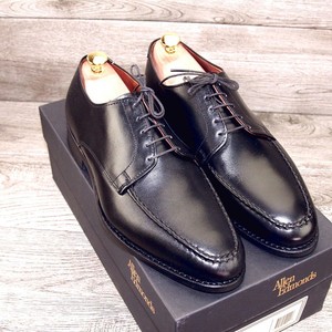 * NIB * $425 Allen Edmonds POWELL Derby  10 D  Black * with new Trees